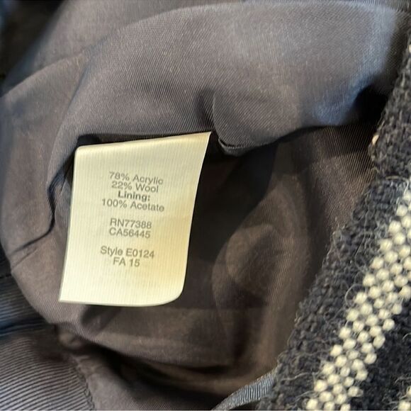 J. Crew Knit Wool Blend Stripped Skirt - Picture 10 of 10